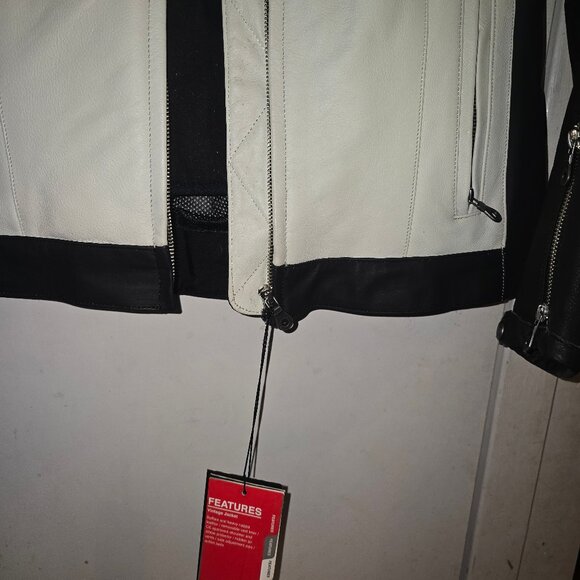 Victory Motorcycle leather riding jacket - Picture 3 of 6